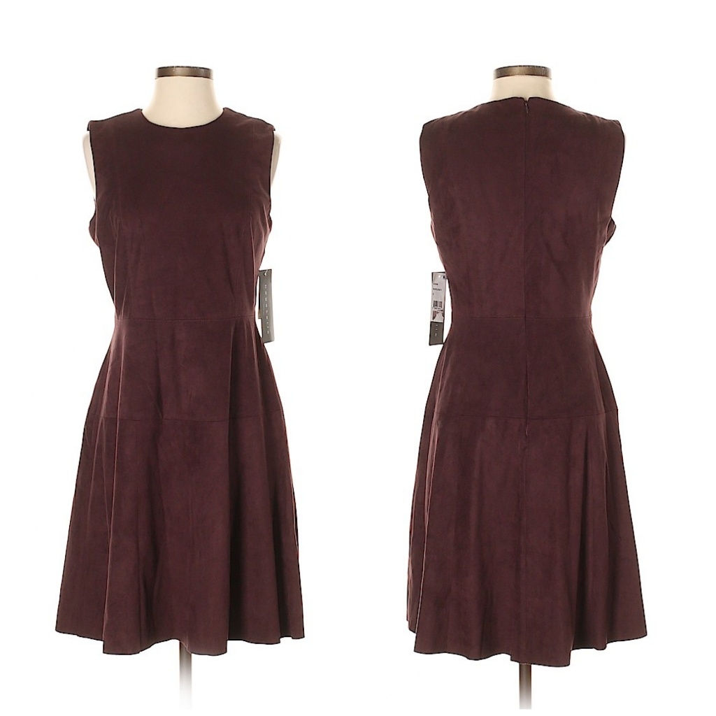Bagatelle Purple A-Line Dress